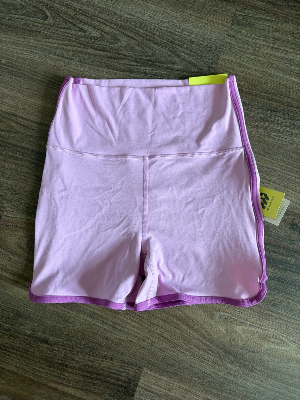 NWT All in Motion Light Violet Bike Shorts